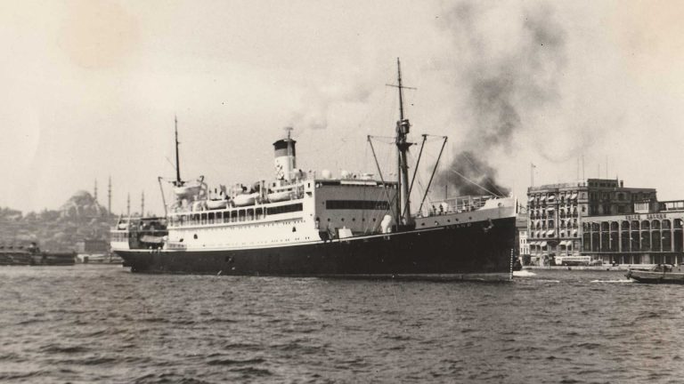 The First Ships Purchased from Abroad After WWII